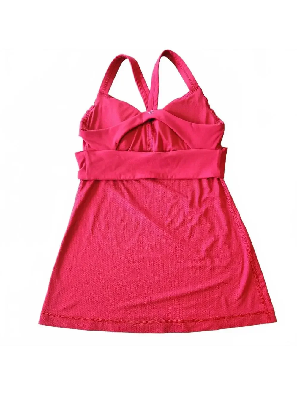 Lululemon Wrap It Up Tank Top Athletic Stretch Coral Women's Size 4